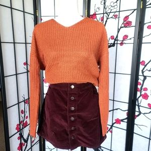 Express Corduroy Skirt 🤎